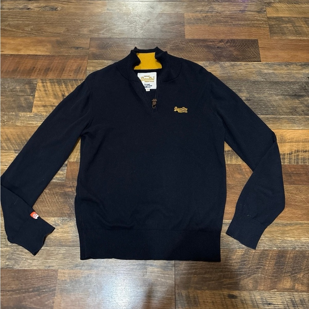 Superdry men's Henley‎ Regatta knitted top